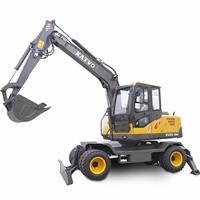 8噸負(fù)載敏感系統(tǒng)輪式挖掘機(jī)